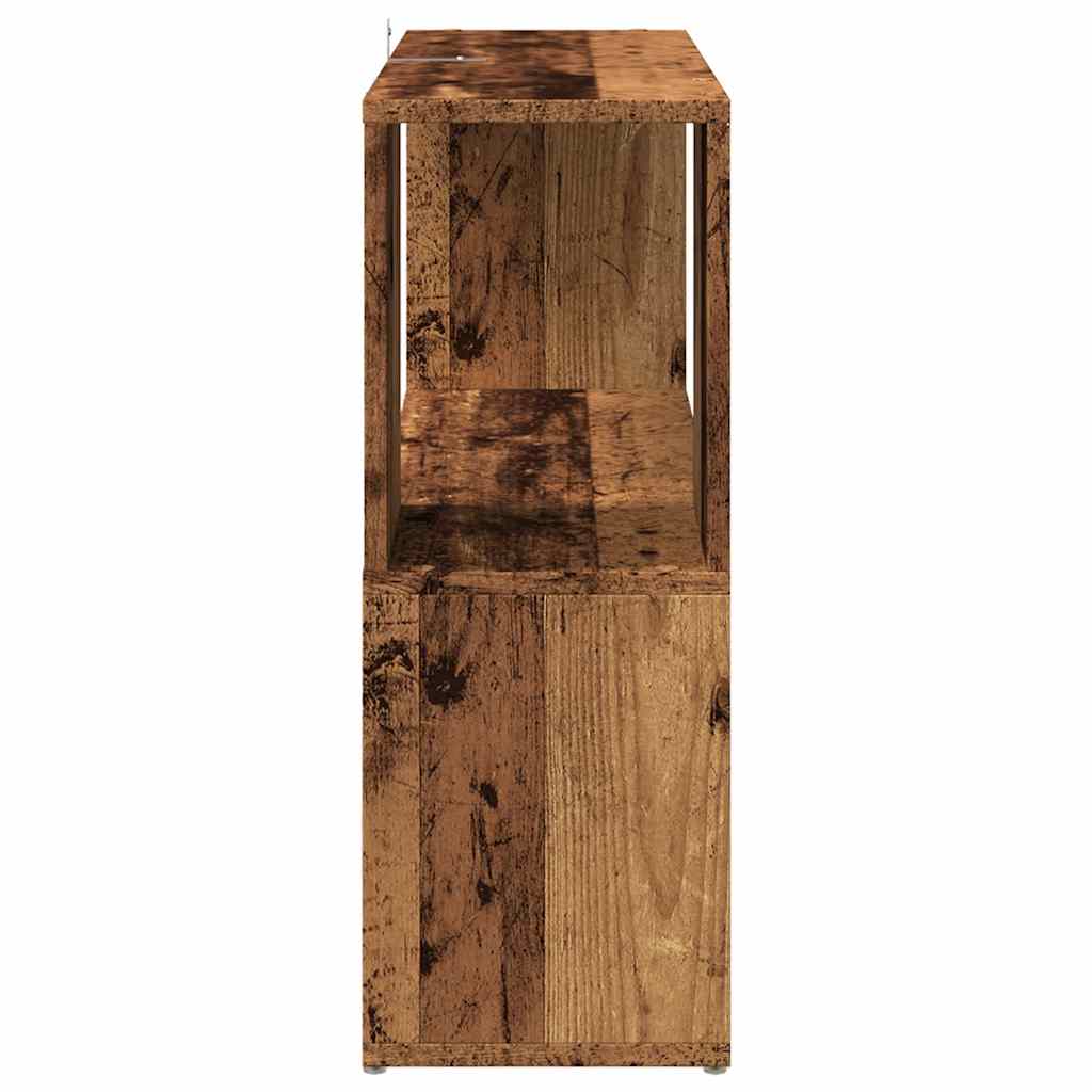 Book Cabinet/Room Divider Old Wood 80x24x63 cm